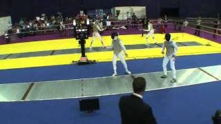 Quarterfinal mens foil Grand Prix St Petersburg Baldini vs Joppich [upl. by Carrie634]