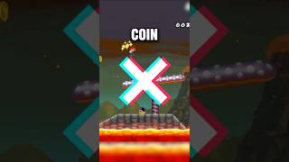 Beating Mario wii with 0 COINS mariobros secret shorts [upl. by Yroffej]