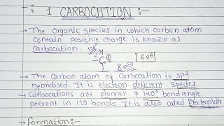 Factors Affecting Stability of Carbocation for full video check description हिंदी मेंOrganic chem [upl. by Nilra]