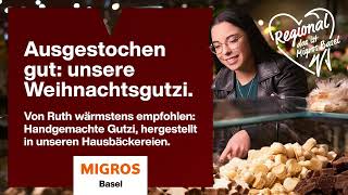 Ausgestochen gut unsere handgemachten Weihnachtsgutzi dasistmigrosbasel [upl. by Onitrof]