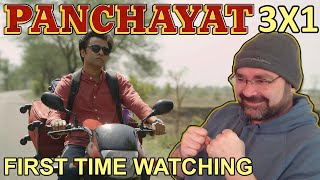 PANCHAYAT  3X1  A NEW SEASON BEGINS  AMERICAN FIRST TIME WATCHING  REACTION amp REVIEW [upl. by Nah]