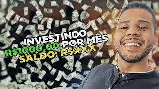 Investindo R1000 por mês  Quais ativos colocamos na nossa carteira esse mês [upl. by Ayr]