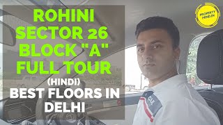 Property in Delhi  Rohini Sector 26 pocket A overview  Taking New booking 8806265753 [upl. by Fedirko]