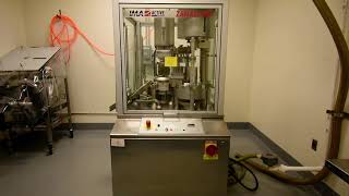 IMA Zibo Zanasi Z40 Automatic Encapsulation Machine [upl. by Akimihs]