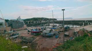 Quick walk around Watchet Harbour [upl. by Hawley]