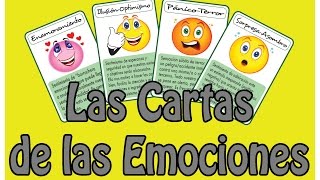 Las Cartas de las Emociones juegodinámica para aprender inteligencia emocional [upl. by Aylmar]