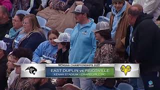 NCHSAA Football 2A Championship Game  Reidsville vs East Duplin 2022 [upl. by Berners]