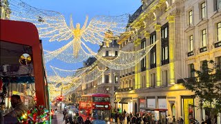 2024 Christmas Lights Display London  North Pole Express Top View Sight Seeing [upl. by Enra]