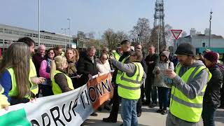 April 6th Count Richard Von Coudenhove Kalergi on RTÉ protest with Gemma ó Doherty [upl. by Mamoun143]