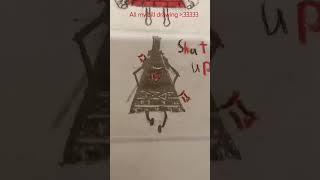 I LOVE GRAVITY FALLS NOW billcipher gravityfalls drawing art [upl. by Brunhild]