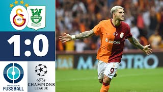 Icardi trifft Torreira fliegt Gala in den CLPlayoffs  Galatasaray  NK Olimpija Ljubljana [upl. by Melonie]