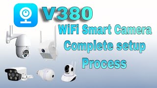 V380 WiFi Camera Complete Setup processHow to configure V380 WiFi smart camerav380 camera [upl. by Aber]