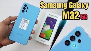 Samsung Galaxy M32 5G with DImensity 720G 5G 12 5g Bands  Unboxing amp Quick review [upl. by Ysac584]