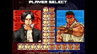 GAME MUGEN  SCREENPACK SNK Vs Capcom Millenium [upl. by Aicercul]