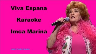 Viva España Karaoke Imca Marina Karaoke [upl. by Jemie]