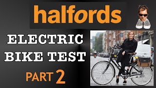 Pendleton Somerby EBIKE test amp review PART 2 Halfords [upl. by Itin146]