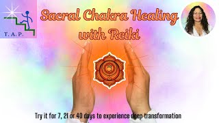 E Sacral Chara Healing with Reiki sacralchakrahealing reikionline reikihealing reikidistance [upl. by Seed]