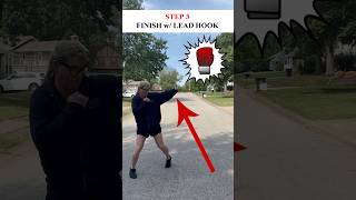 How To Do LEAD HOOK in a FIGHT 💥 Shorts Kempo Karate [upl. by Broeder]