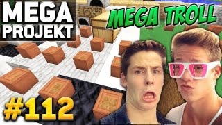 REWI amp ICH FÜHREN DEN MEGA TROLL AUS CAM  Minecraft MEGA PROJEKT 112  ConCrafter [upl. by Vtarj]