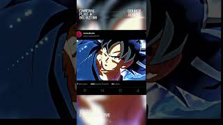 Goku Mui Edit Tore Up toreup copyright dragonball shorts viralvideo edit [upl. by Neyud]