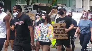 Pandemic History George FloydBlack Lives Matter protest [upl. by Islean962]