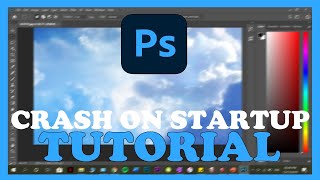 Photoshop – How to Fix Crash on Startup – Complete Tutorial [upl. by Hannahc]