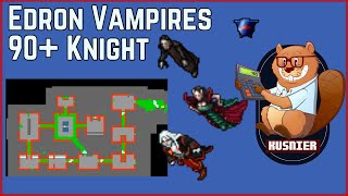 Edron Vampires  90 Knight  Tibia [upl. by Rich]