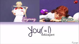 Bolbbalgan4  You Lyrics HanRomEng [upl. by Etselec]