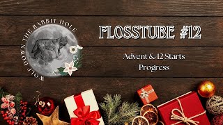 Flosstube 12  Advent amp 12 starts progress [upl. by Ailegra]