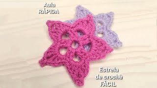 Estrela de crochê [upl. by Asirral]