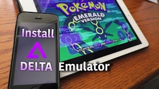 Install Delta beta  GBA amp SNES Emulator for iOS 10 [upl. by Oelgnaed]