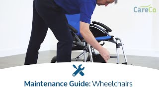 How To Maintain Your Wheelchair [upl. by Cates]