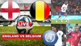 England vs Belgium Mens UEFA Euros 2024 football 26032024 [upl. by Almeta236]