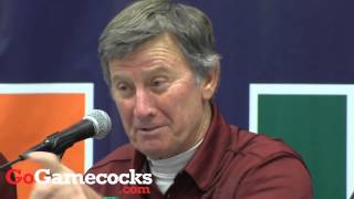 Steve Spurrier after bowl win over Miami [upl. by Schoenberg]