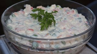 KAKO SE PRAVI NAJBOLJA FRANCUSKA SALATA  RECEPT I PRIPREMA [upl. by Mathia581]