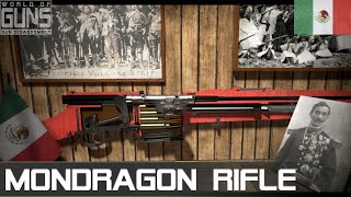 Mondragon rifle operation and disassembly [upl. by Ielarol]