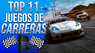 TOP 11 JUEGOS de CONDUCCIÓN PARA PS4  Los Mejores juegos de Carreras  2024  Español [upl. by Arinay]