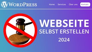 WordPress für Anfänger DSGVO Impressum amp Datenschutz richtig einstellen [upl. by Gnourt]