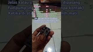 Kenapa relay 87a tidak bisa dipakai untuk relay engine timor [upl. by Essined296]