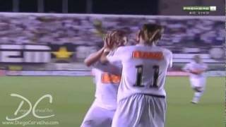 Amazing Neymar goal Santos x Flamengo [upl. by Katzen]