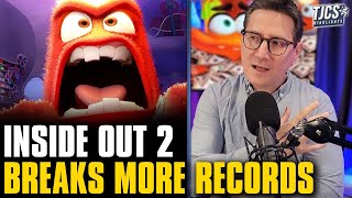 Inside Out 2 Becomes Highest Grossing Movie Of 2024 [upl. by Nnylakcaj]