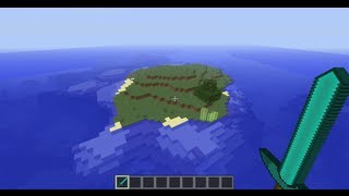 Minecraft The best lonely island seed [upl. by Xam938]