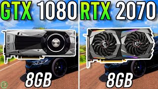 GTX 1080 vs RTX 2070  Big Difference [upl. by Ahsilav]