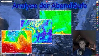 Heute Nacht stürmisch Wird der Oktober doch noch gold LiveAnalyse Wetterkarten GFS  ECMWF 12er [upl. by Eillit]