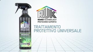 Ruk Nanotechnology  Trattamento Protettivo Universale [upl. by Mohammed734]