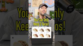 KEEP 3 TACOS Which Are You Picking shorts tacos food lunch meat keep chicken [upl. by Osner733]