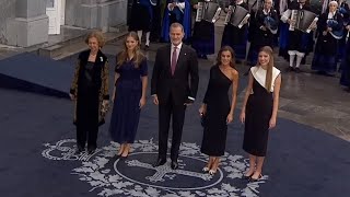 Ceremonia de entrega de de los Premios Princesa de Asturias [upl. by Artemla]