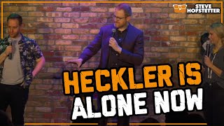 Heckler Loses Friends  Steve Hofstetter [upl. by Rod]