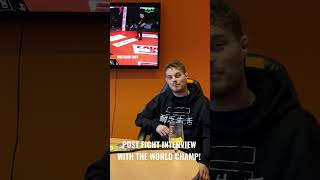 HE DID IT World Champion Adam Bramhald talks Caged Steel 27 Watch full recap on our channel… [upl. by Emil]