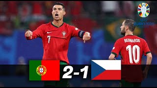 PORTUGAL SUFRE PERO GANA  2  1   Análisis del partido  EUROCOPA 2024 [upl. by Oigimer]